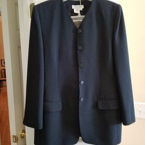 Chaus Black Suit with Skirt size 12